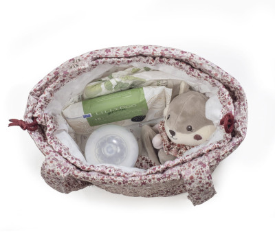 Borsa a Secchiello Bucket Cherry Flowers