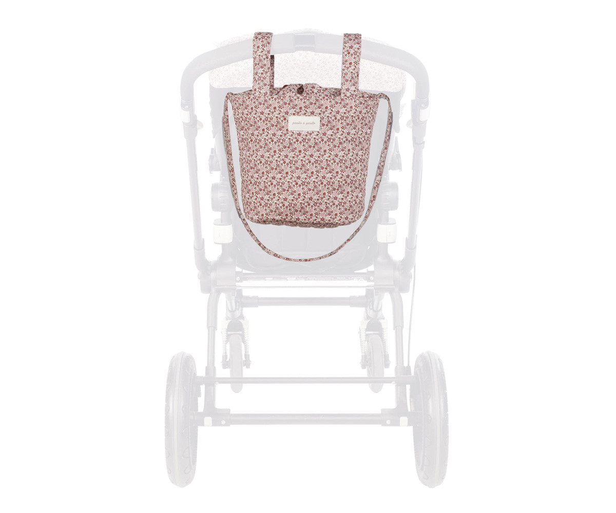 Borsa a Secchiello Bucket Cherry Flowers