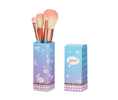 Set 4 Pennelli da Trucco per Bambini