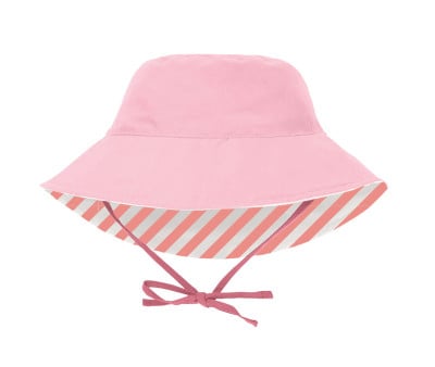 Cappello Reversibile Stripes Bloom & Blush