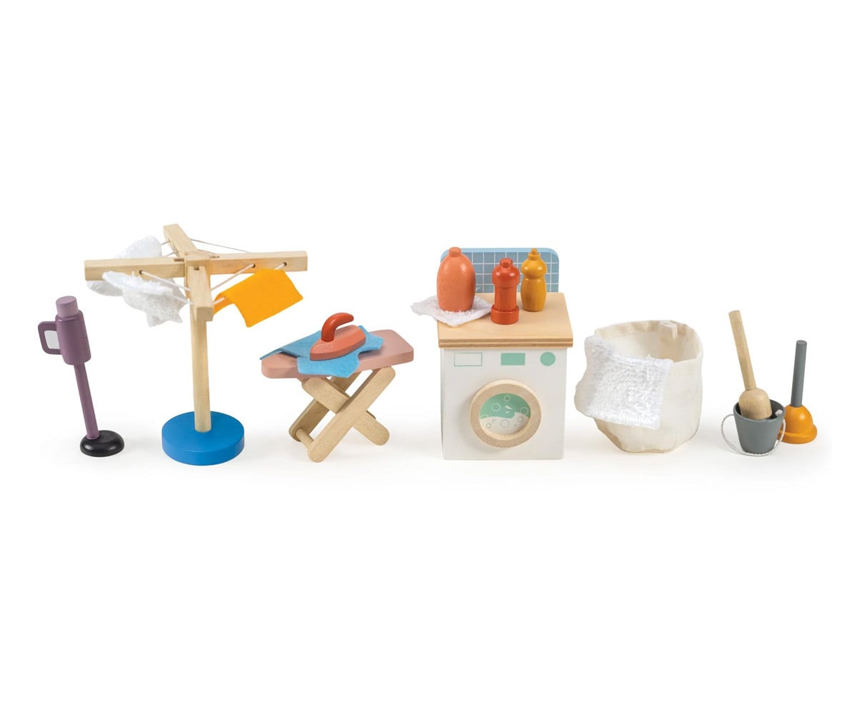 Set Mobili Lavanderia Dolls House