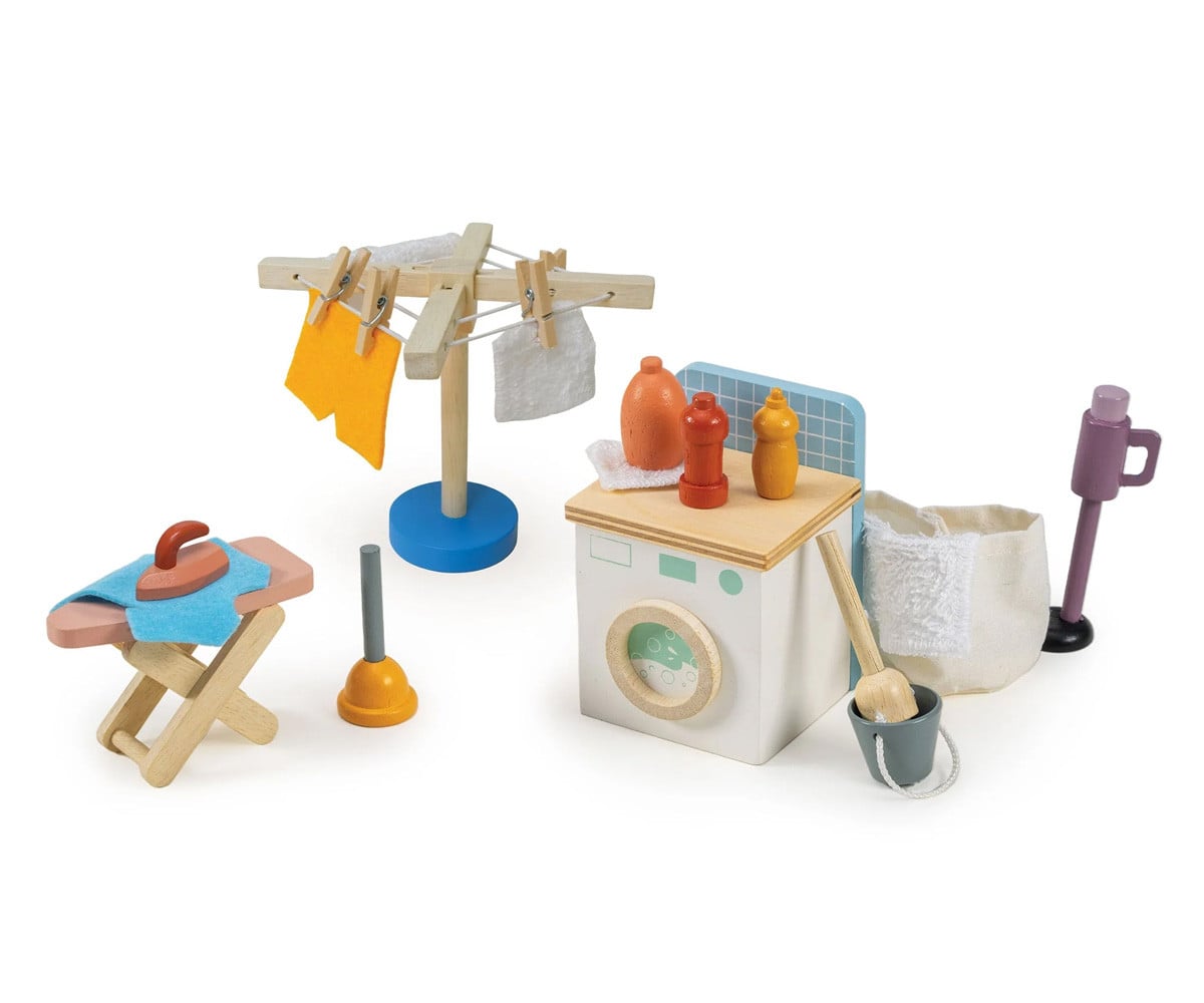 Set Mobili Lavanderia Dolls House