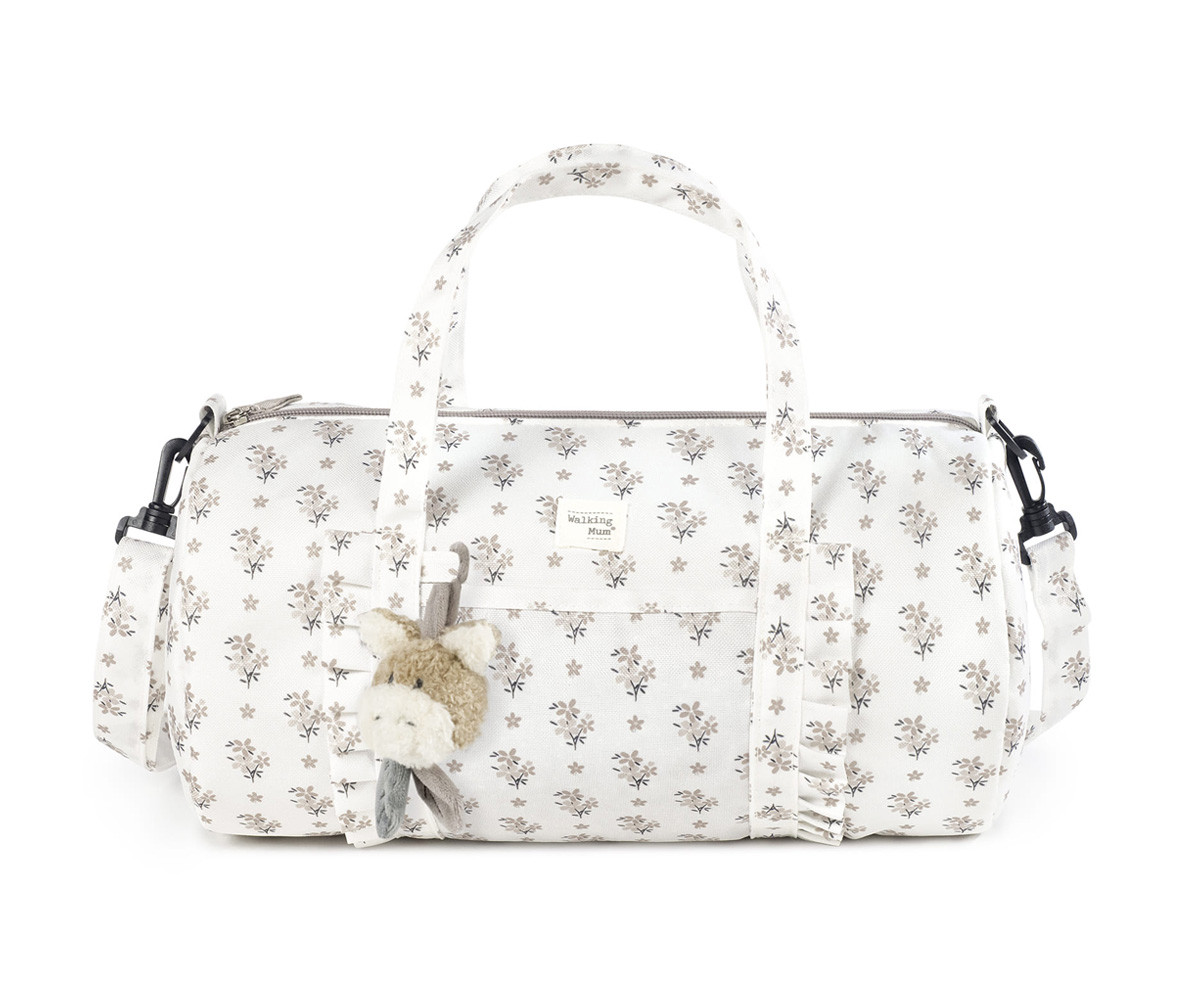 Bolsa Weekend Botton Flores Personalizable