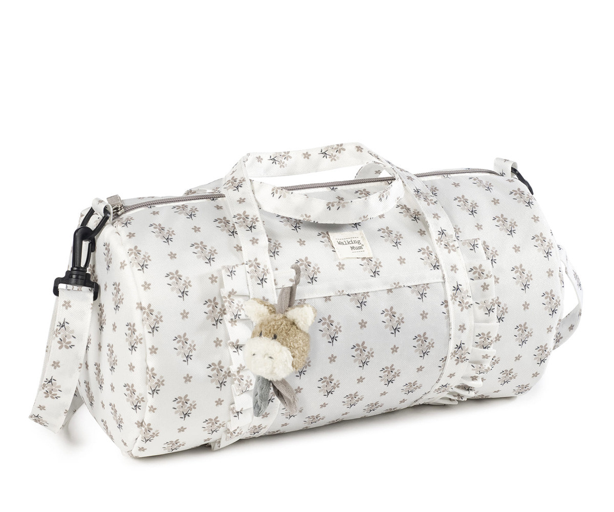Bolsa Weekend Botton Flores Personalizable