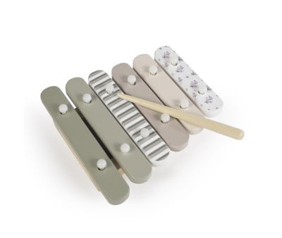 Set Instrumentos Musicales Madera Botton