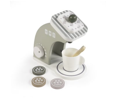 Cafetera Madera Botton