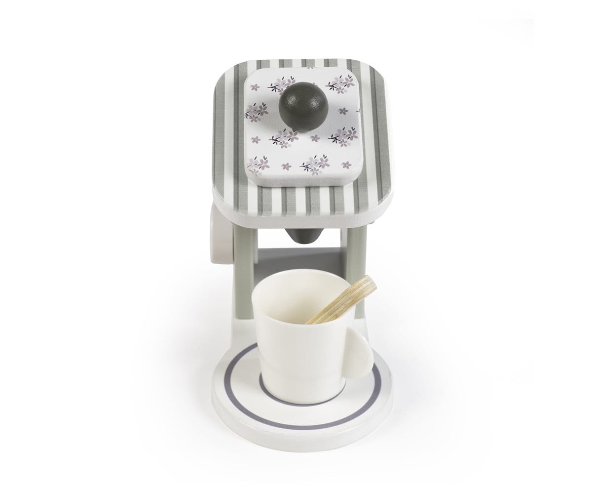 Cafetera Madera Botton
