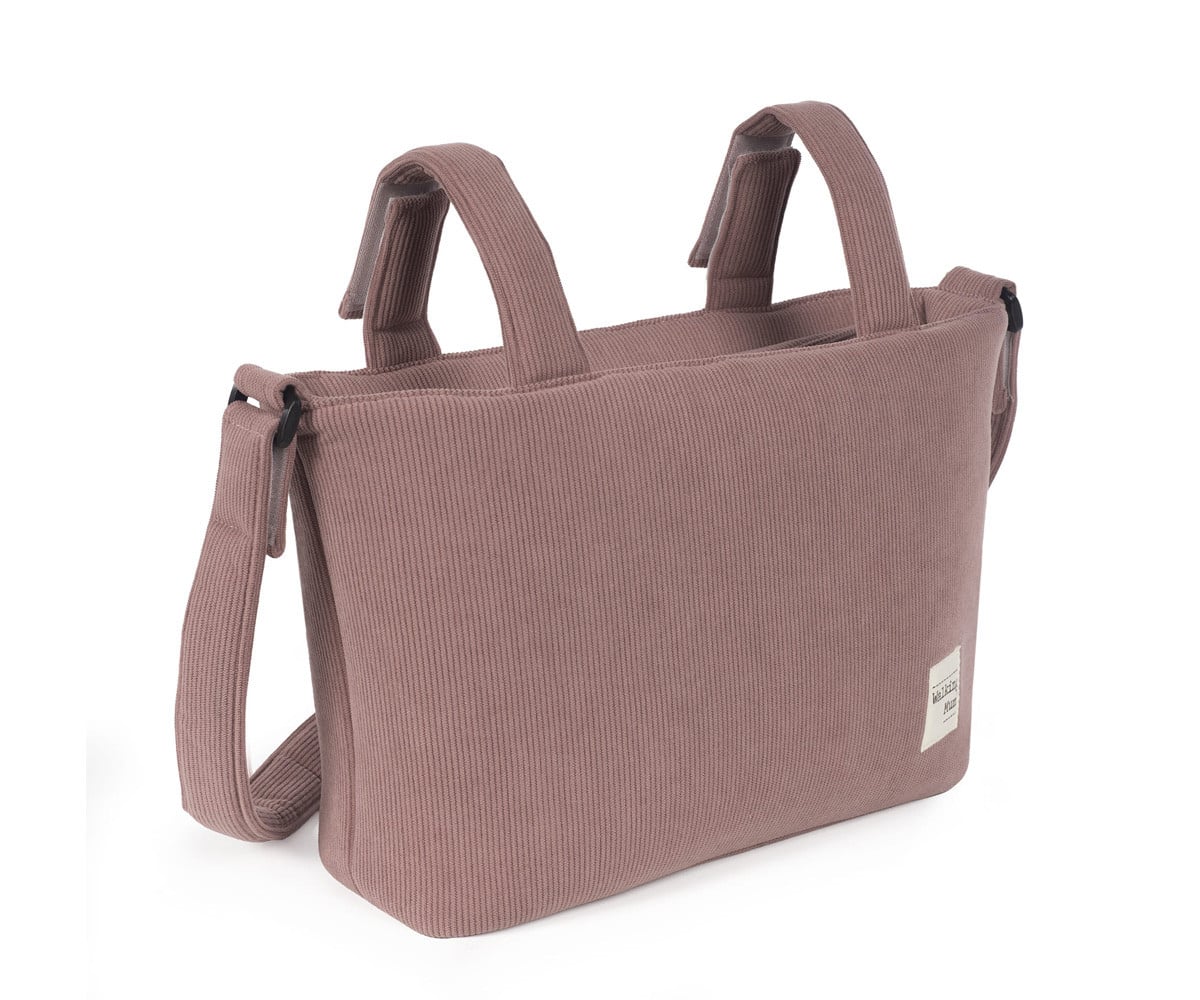 Sac à Langer en Velours Gala Cerise