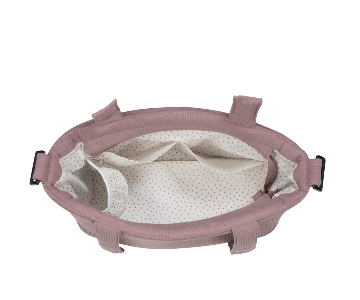 Sac à Langer en Velours Gala Cerise