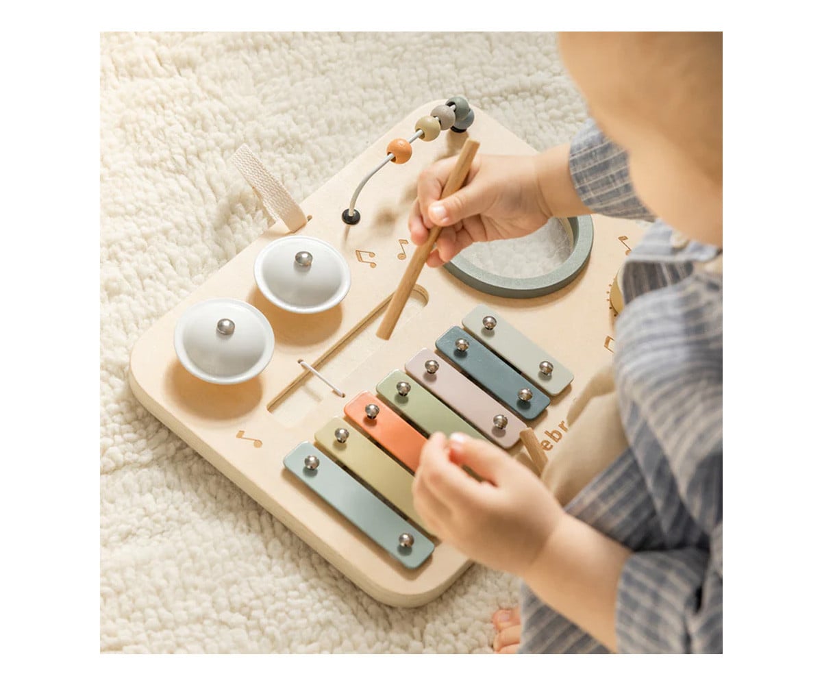 Musical Activity Panel Wooden