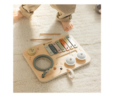 Musical Activity Panel Wooden