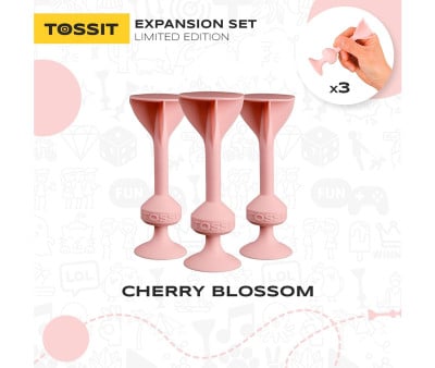 Set 3 Dardi in Silicone con Ventosa Cherry Blossom