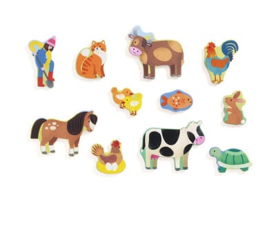 Quebra-cabeça de Animais rurais