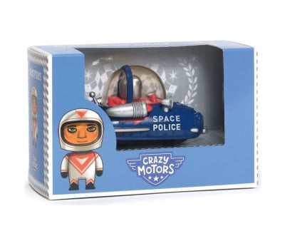Coche Crazy Motors Space Police