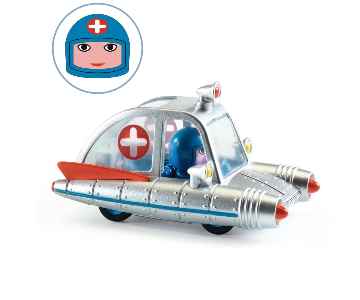 Voiture Crazy Motors Flying Ambulance