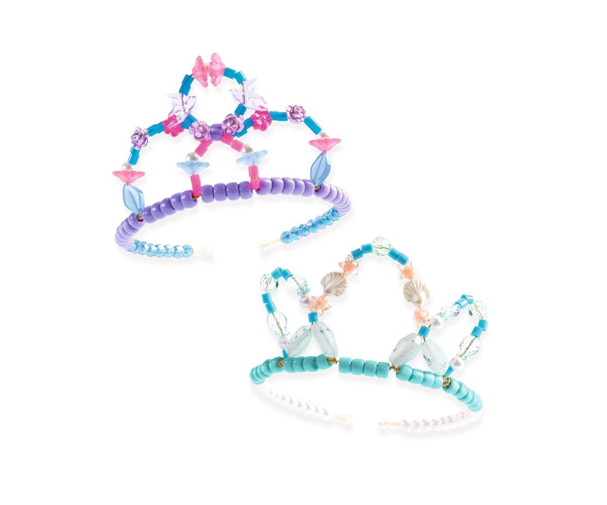 Duo Diadema Blu-Rosa