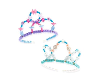 Duo Diadema Blu-Rosa