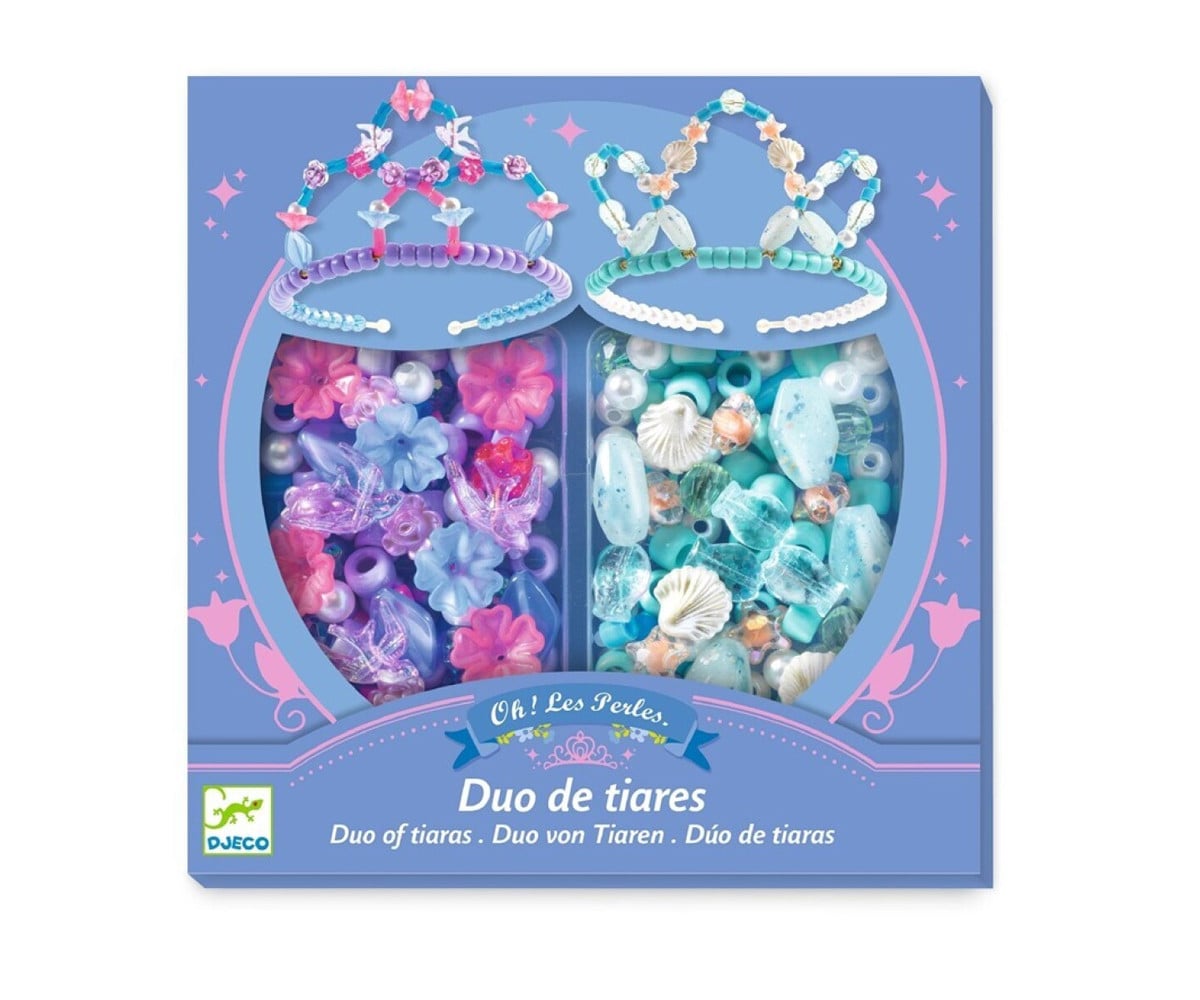 Duo Diadema Blu-Rosa