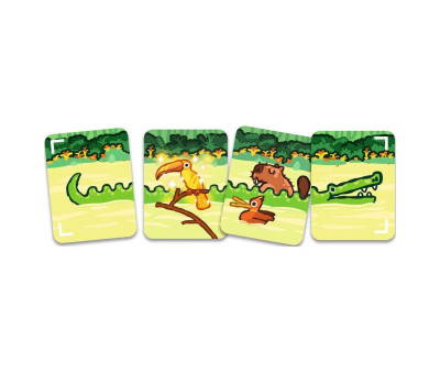 Jogo de cartas Safari Croco