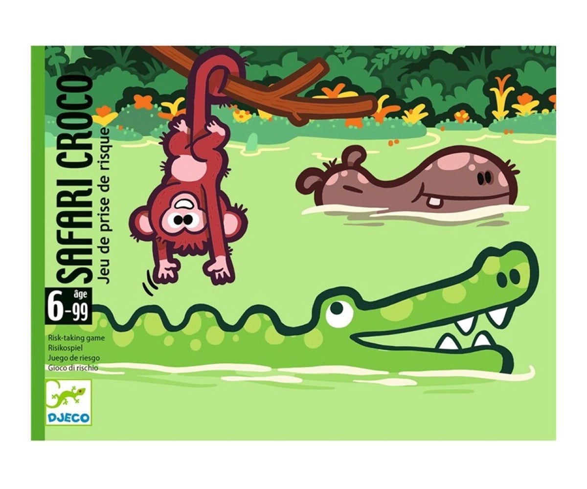 Jogo de cartas Safari Croco