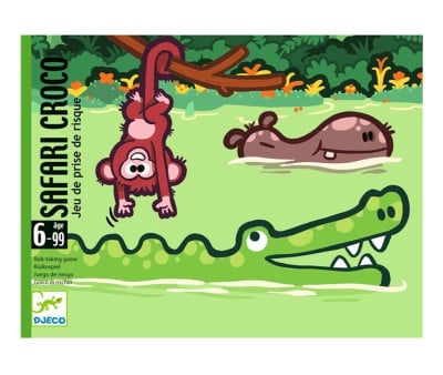 Jogo de cartas Safari Croco