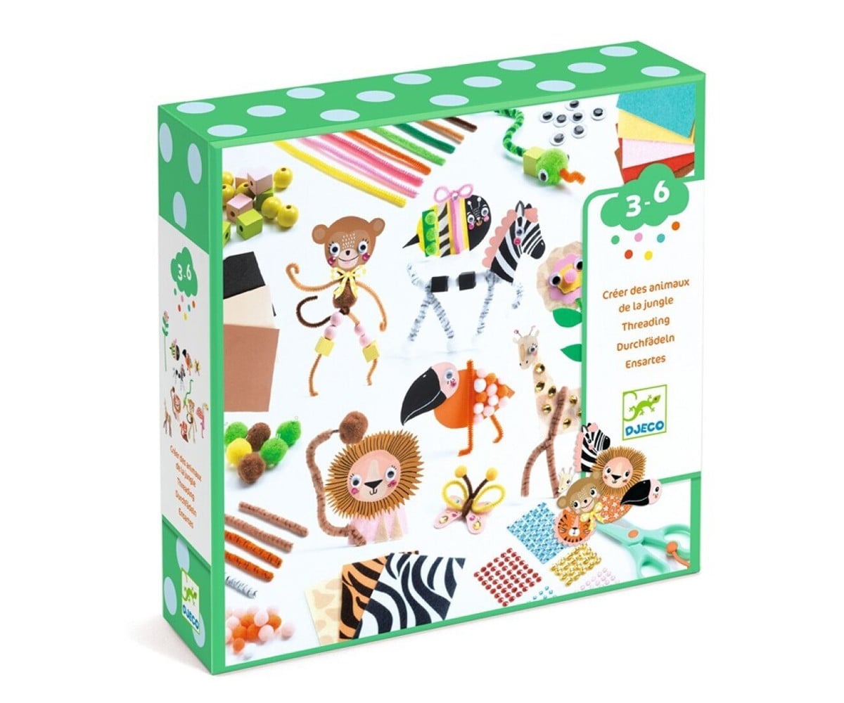 Creative Box Crea Animali della Giungla