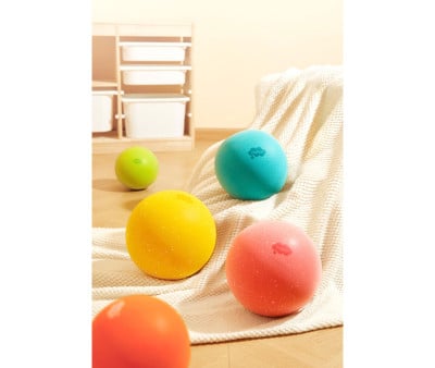 Balle en Mousse Douce et Silencieuse Turquoise