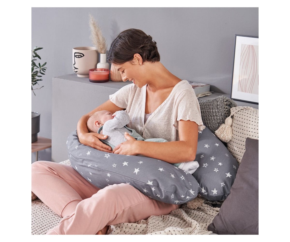 Cushion for Nursing and Maternity The Original Theraline Blue-Grey