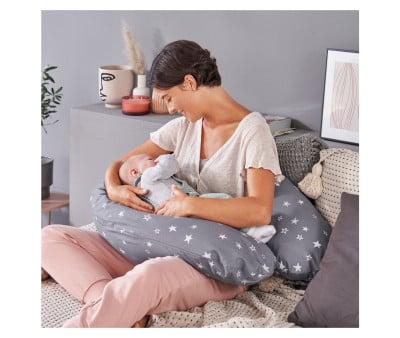 Cushion for Nursing and Maternity The Original Theraline Blue-Grey