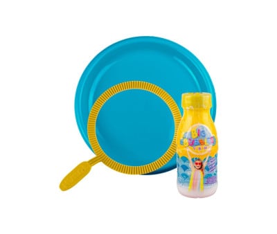 Prato de fixação Bubbles + 1 anel + 250 ml de líquido