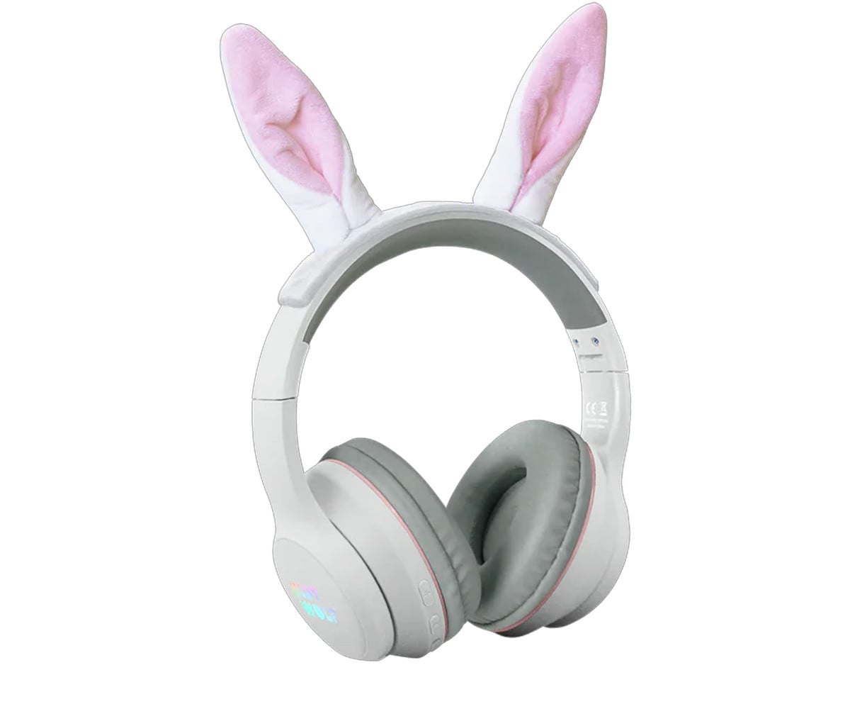 Casque KidyEars pour Enfants avec Oreilles de Lapin