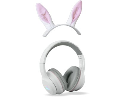 Casque KidyEars pour Enfants avec Oreilles de Lapin