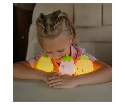 3 Veilleuses LED Fruits