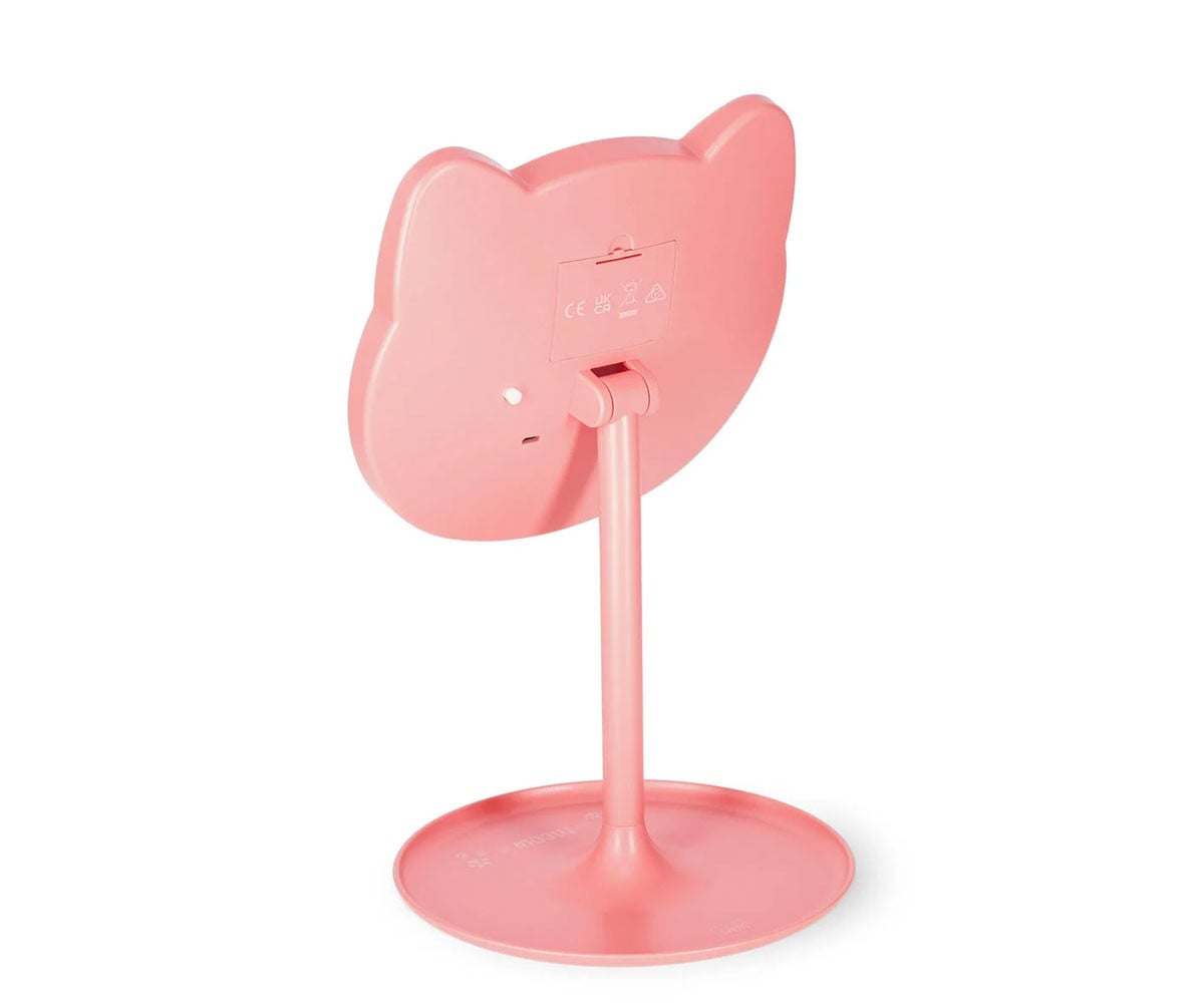 Espejo de Maquillaje con Luz Kitty