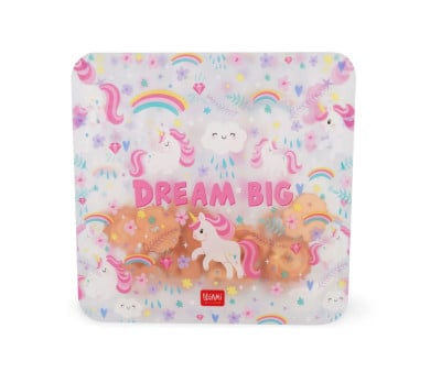 3 Buste Snack Riutilizzabili Unicorn