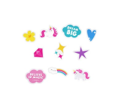 30 Decoraciones para Radios de Bicicleta Unicornio
