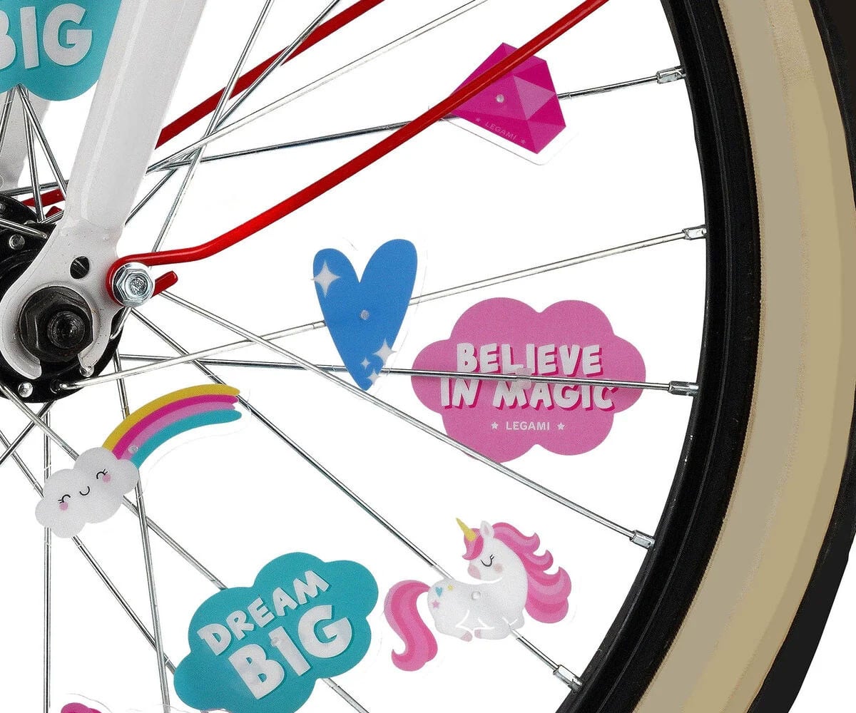 30 Decoraciones para Radios de Bicicleta Unicornio