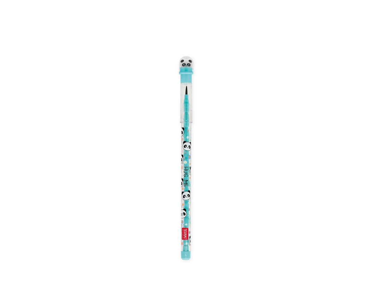Portamine Impilabile Panda con Gomma