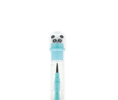 Portamine Impilabile Panda con Gomma
