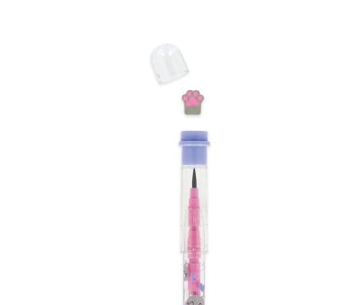 Portamine Impilabile Kitty con Gomma