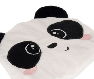 Cuscino Termico con Semi di Lino Panda