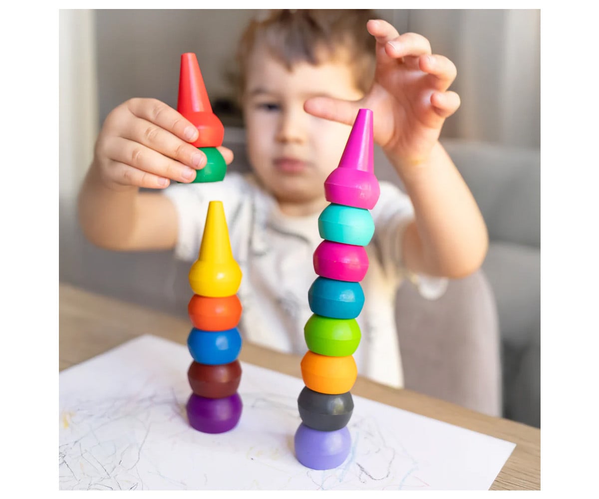 Crayons ecológicos empilháveis Candy