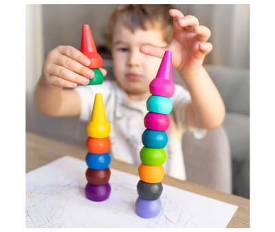 Crayons ecológicos empilháveis Candy