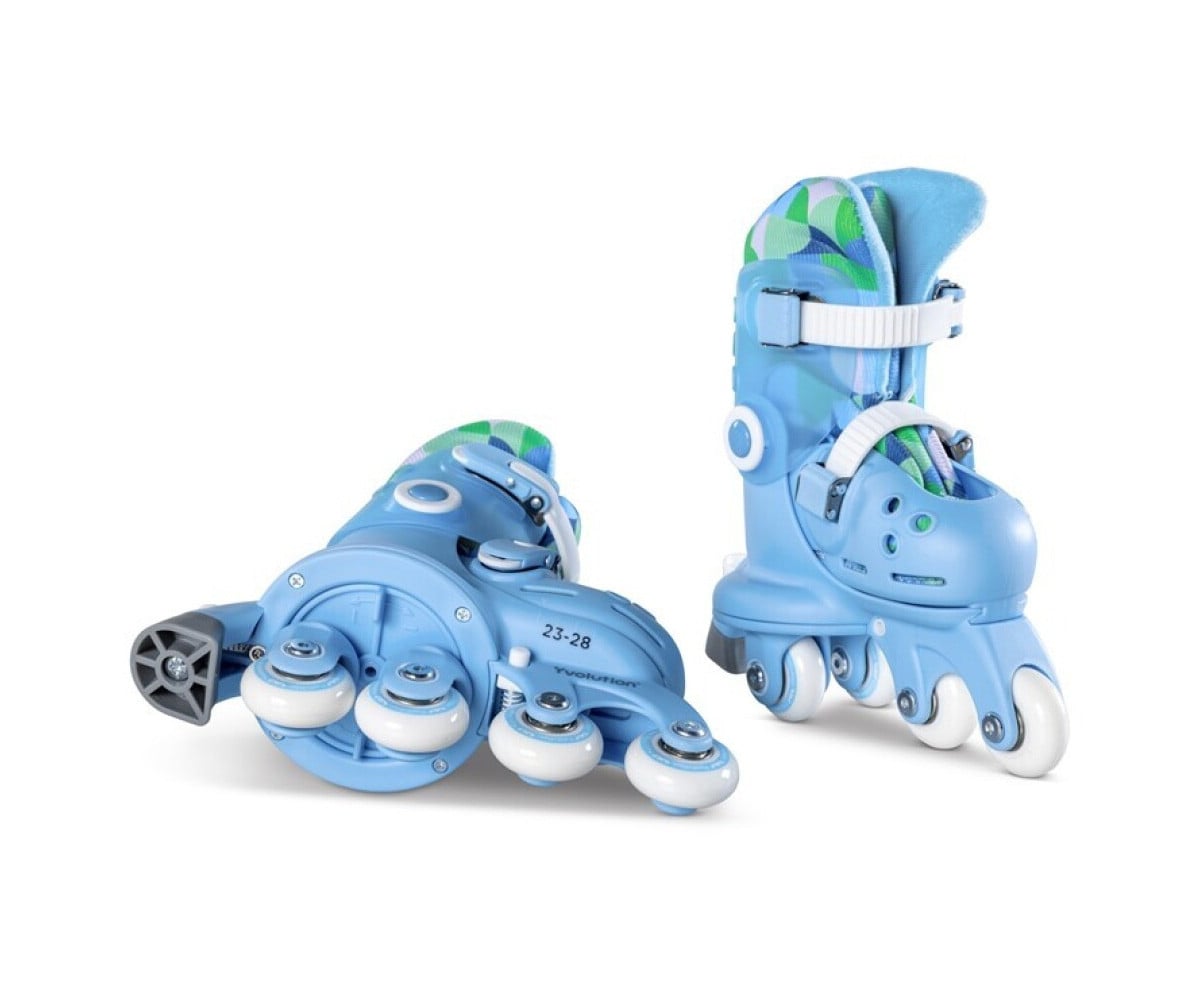 Patines Twista Azul Ajustables 2 en 1 T.23-28
