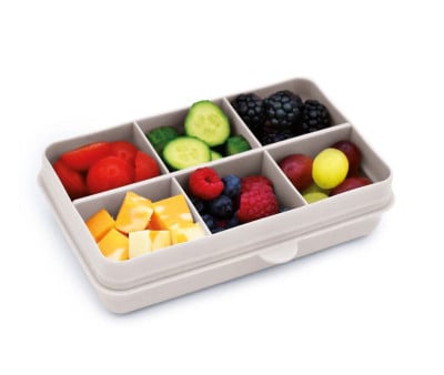 Snackle Box Ivory 6 Scomparti