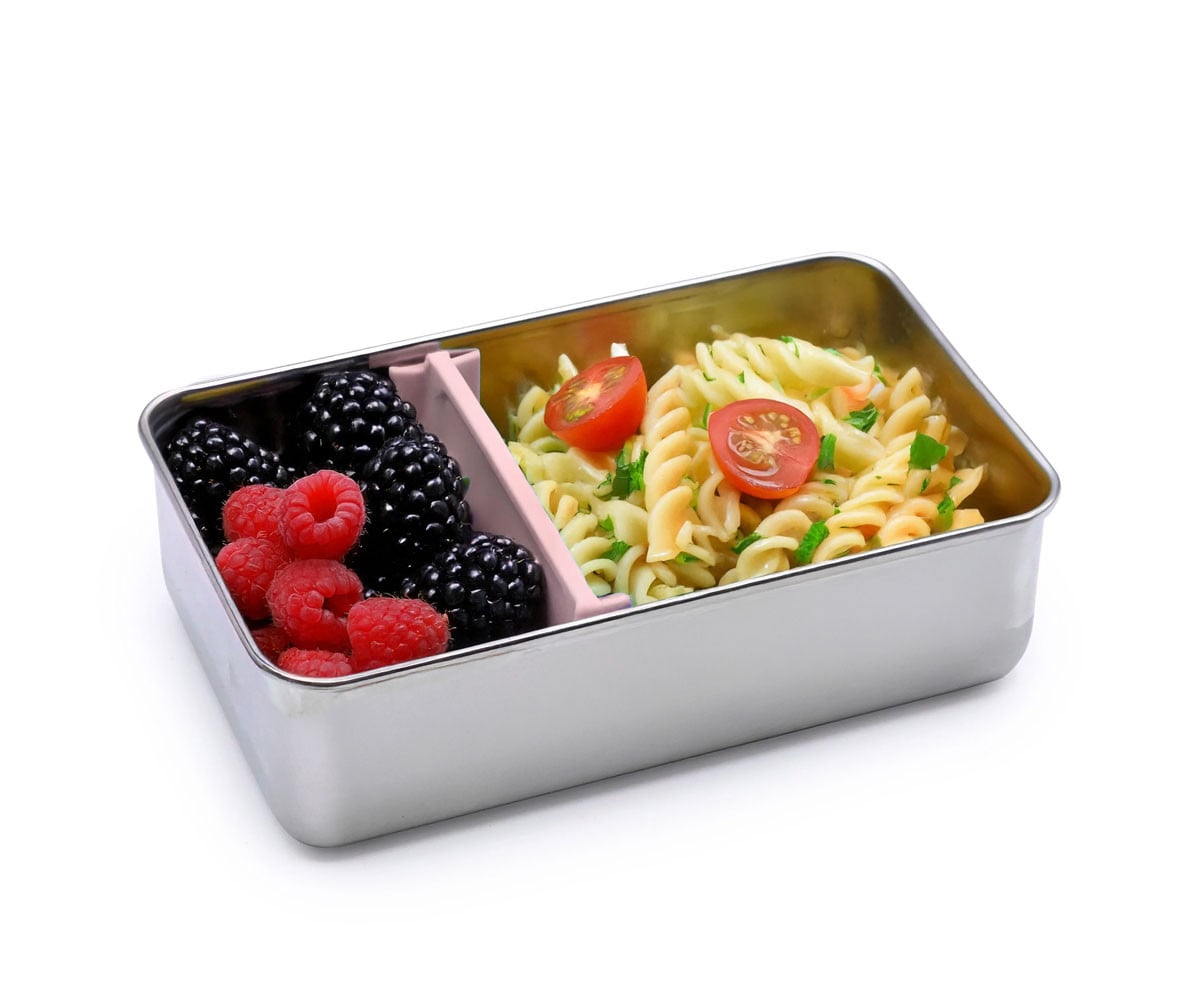 Caixa Bento de aço inoxidável Rosa