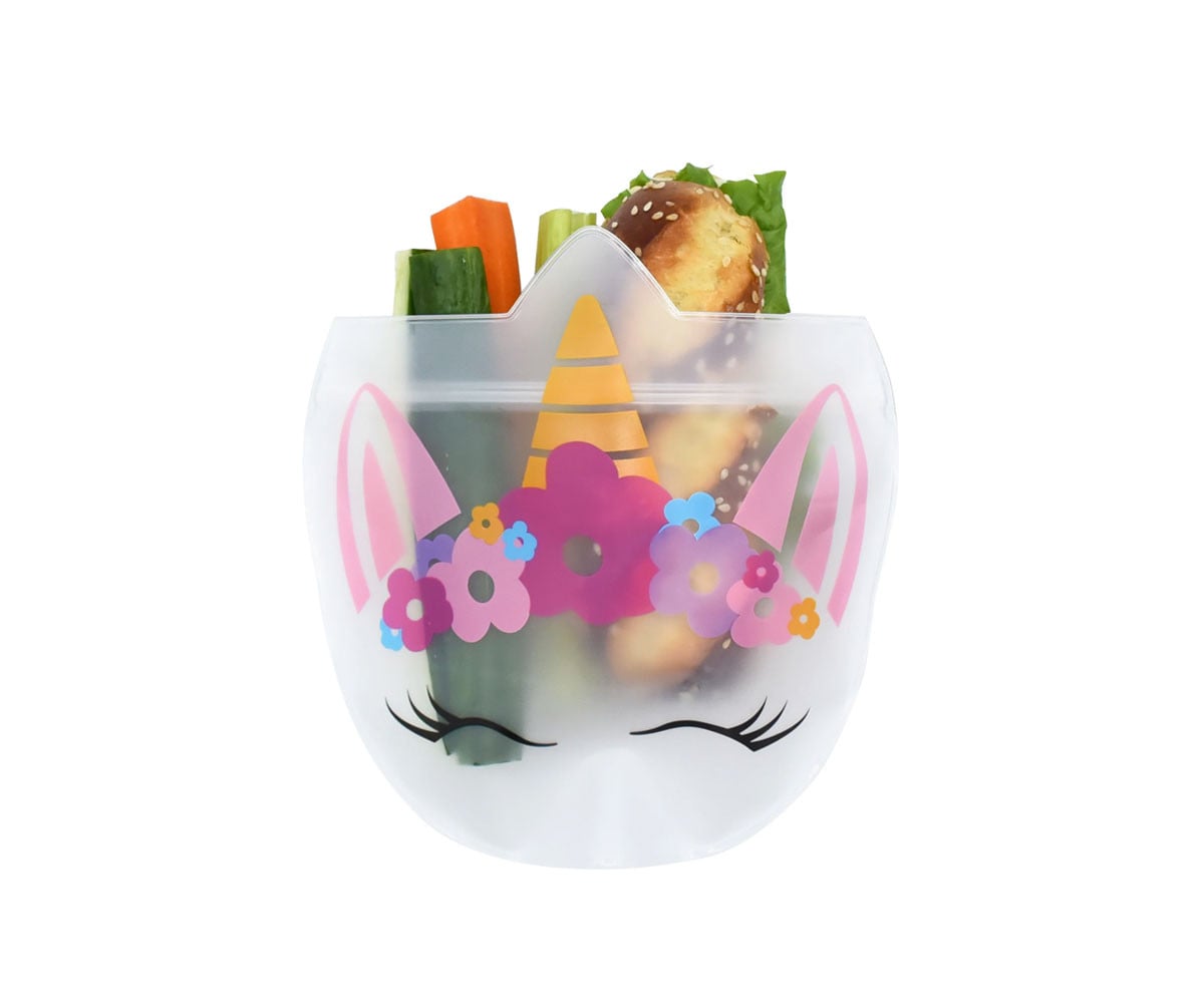 6 Buste Riutilizzabili Unicorn