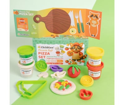Set de Plastilina Natural Pizzeria Rafi