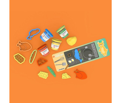 Conjunto de plasticina natural Chef Bobo