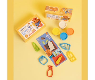 Conjunto de plasticina natural Tendera Pofi